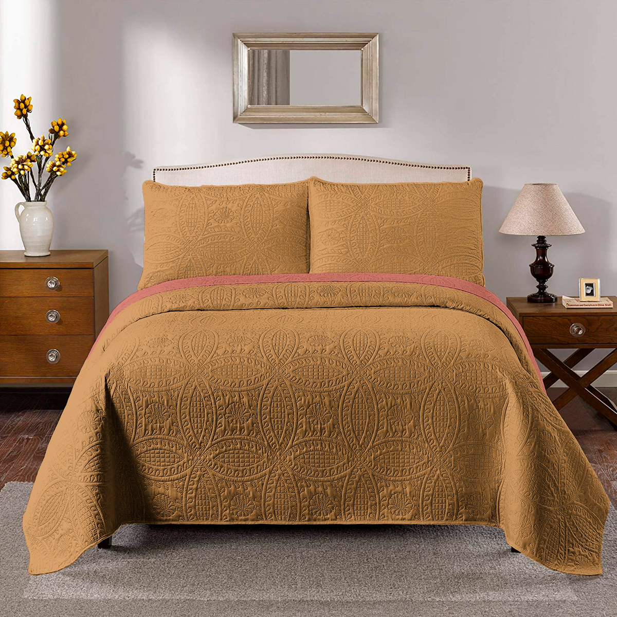 Colcha Pinsonic Ginger - Imagen 2