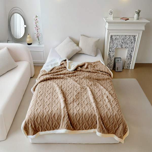 Cobertor Sobrecamero Jacquard Artemisa