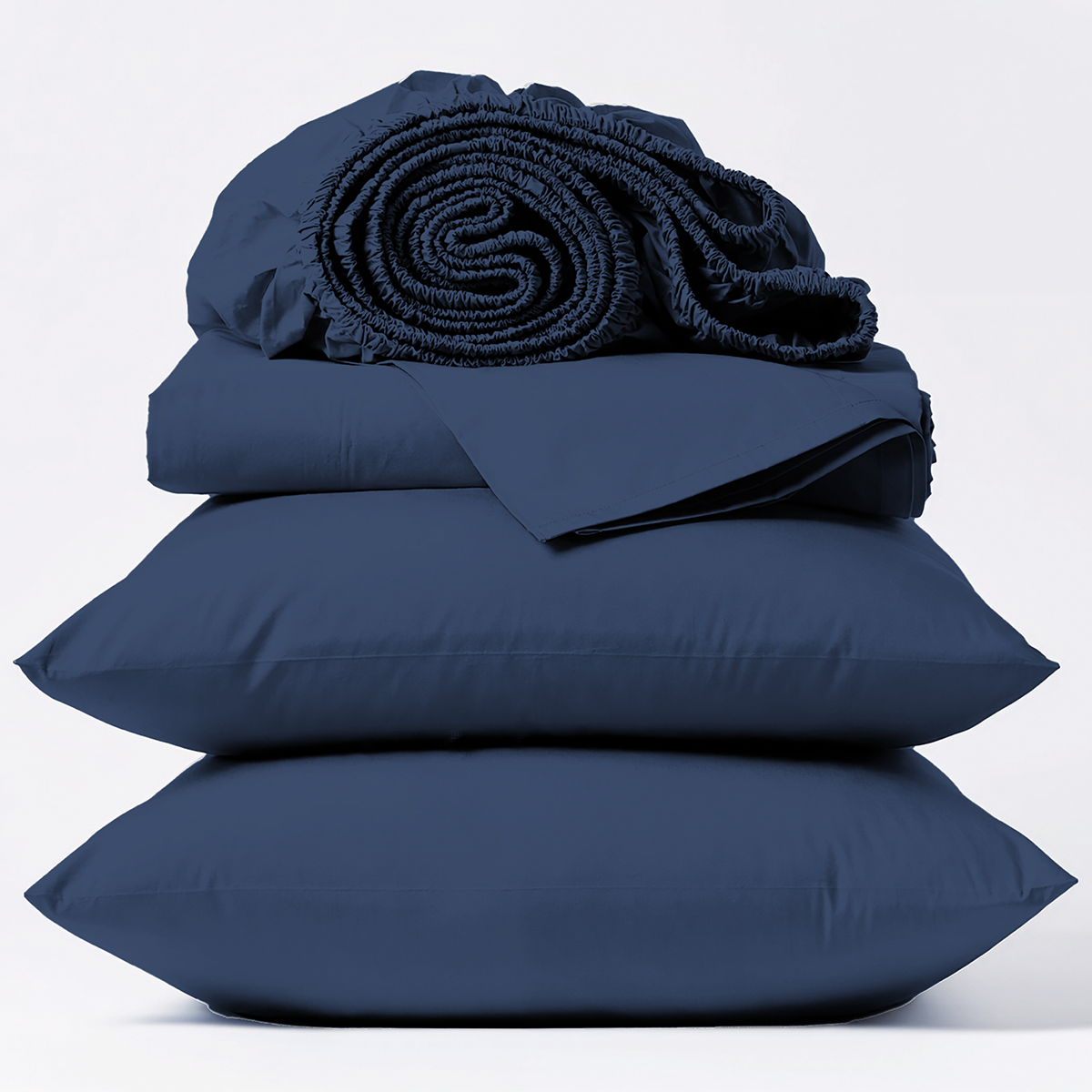 Sábanas Polyblanc Azul Marino - Imagen 3