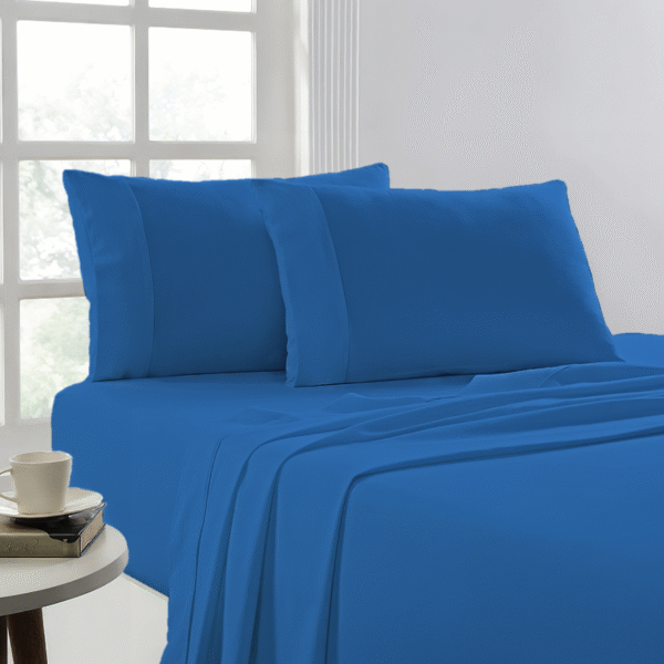 Sábanas Polyblanc Azul Sonic