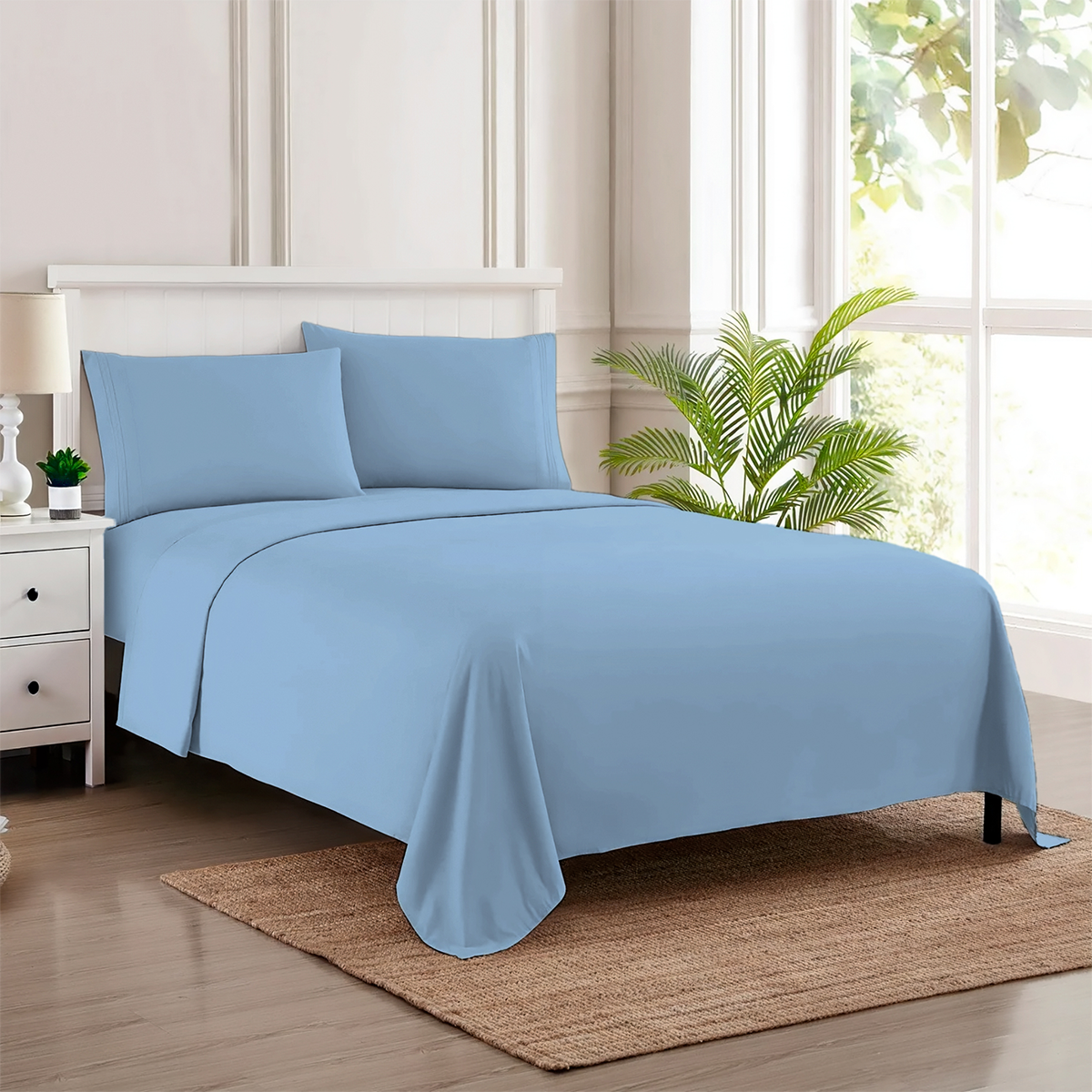 Sábanas Polyblanc Azul Verano - Imagen 5