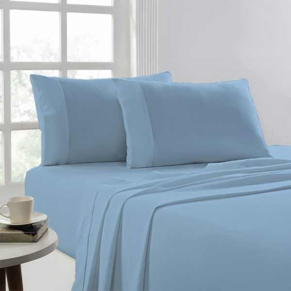 Sábanas Polyblanc Azul Verano