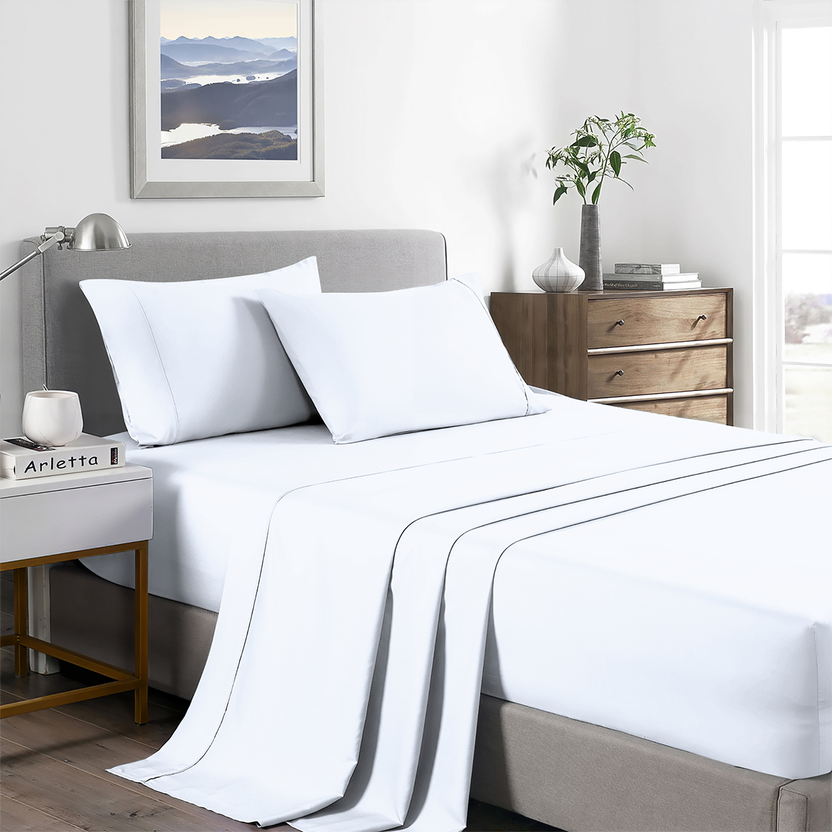 Sábanas Polyblanc Blanco - Imagen 3