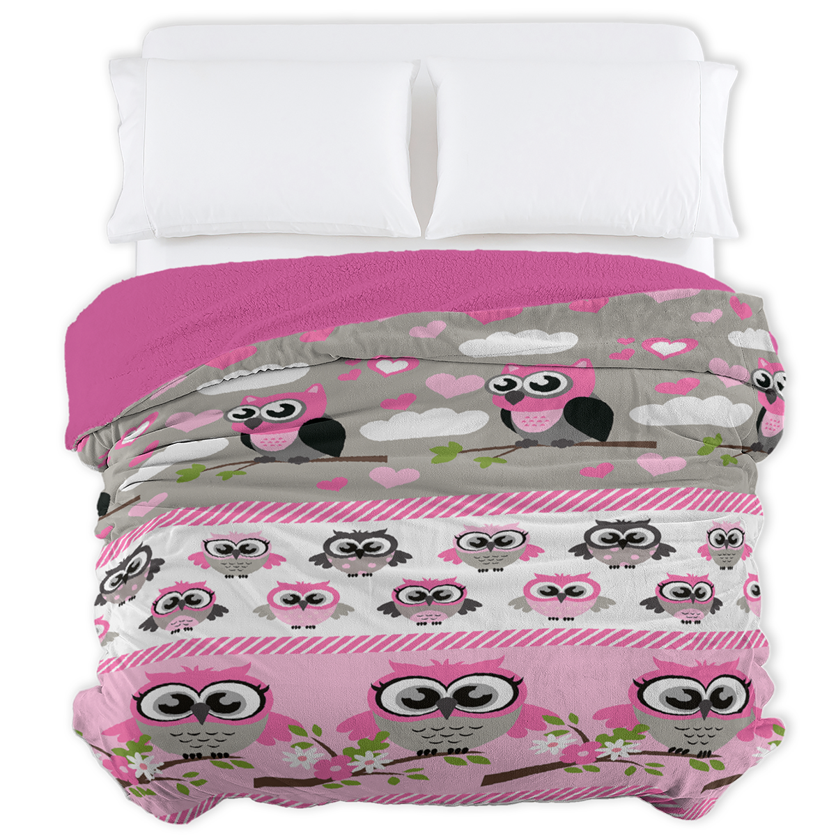 Cobertor Terlet Búhos - Imagen 4