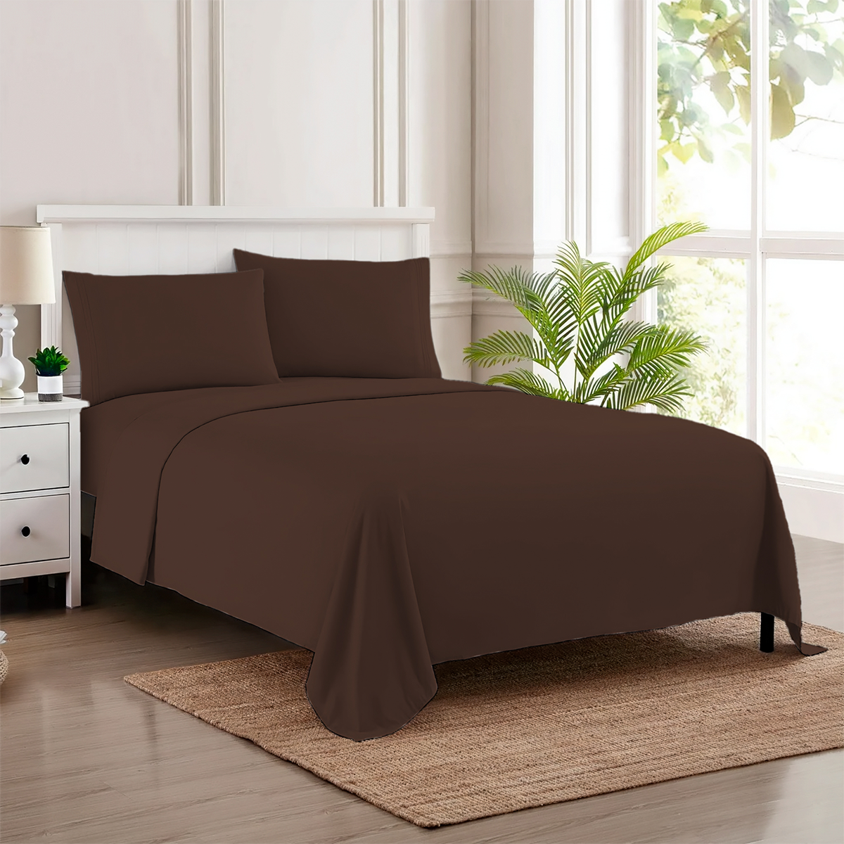 Sábanas Polyblanc Chocolate - Imagen 4
