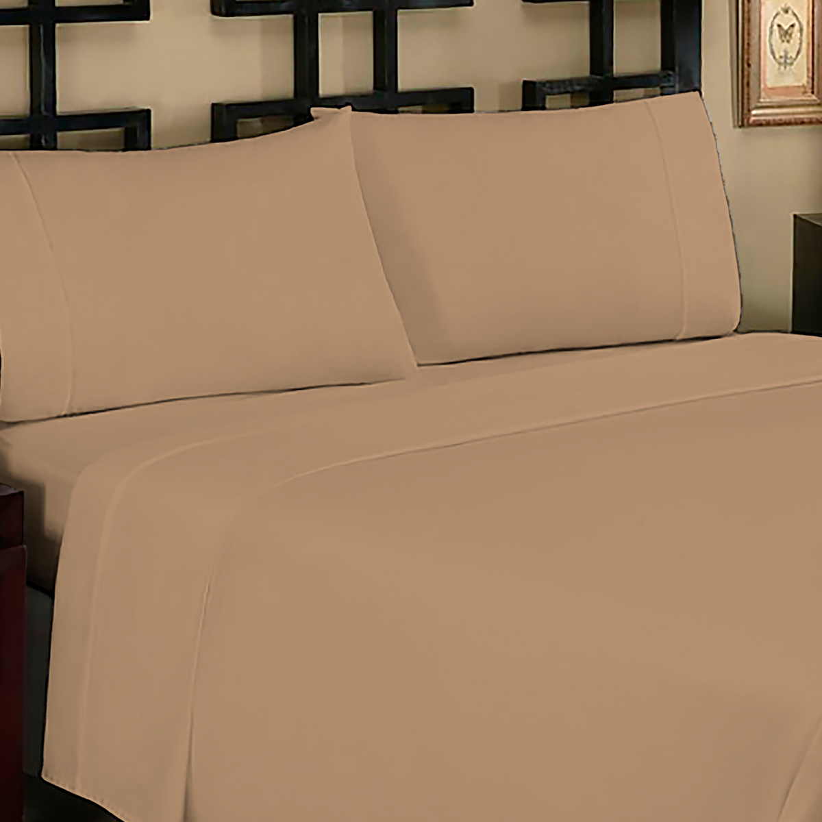 Sábanas Basics Camel - Imagen 4
