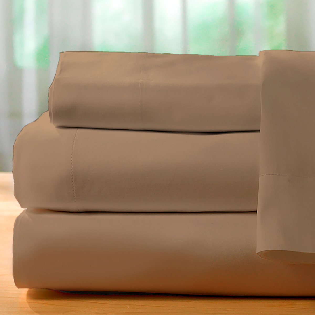 Sábanas Basics Camel - Imagen 3