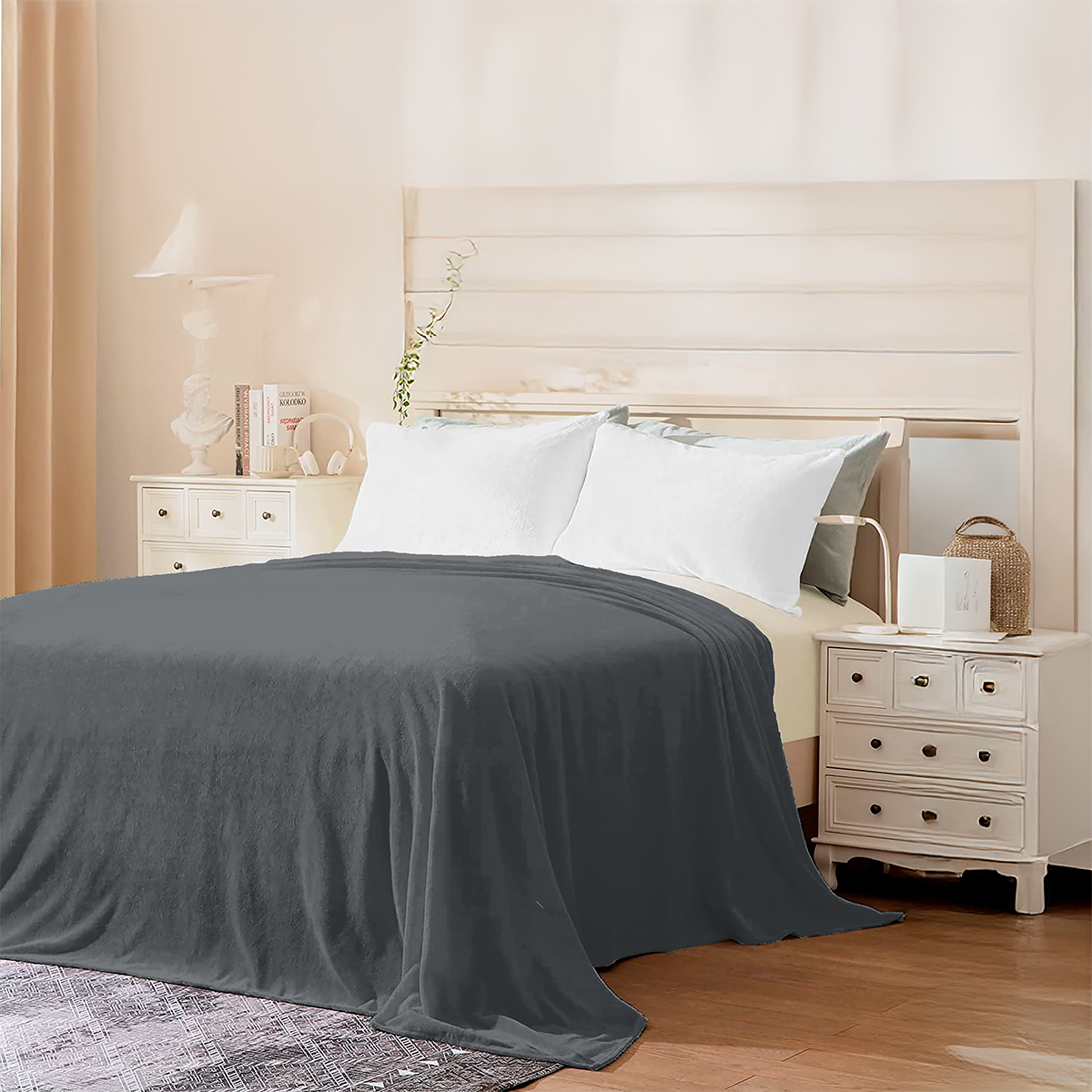 Cobertor Ligero Ceniza - Imagen 2