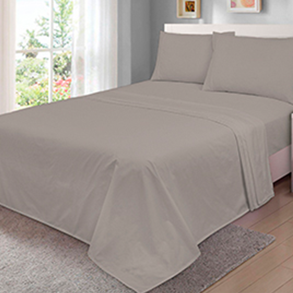 Sábanas Basics Dove - Imagen 3