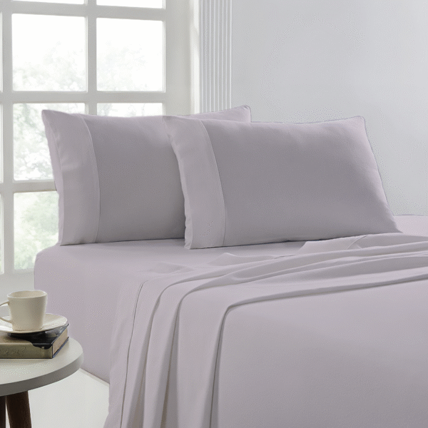 Sábanas Polyblanc Gris Lila
