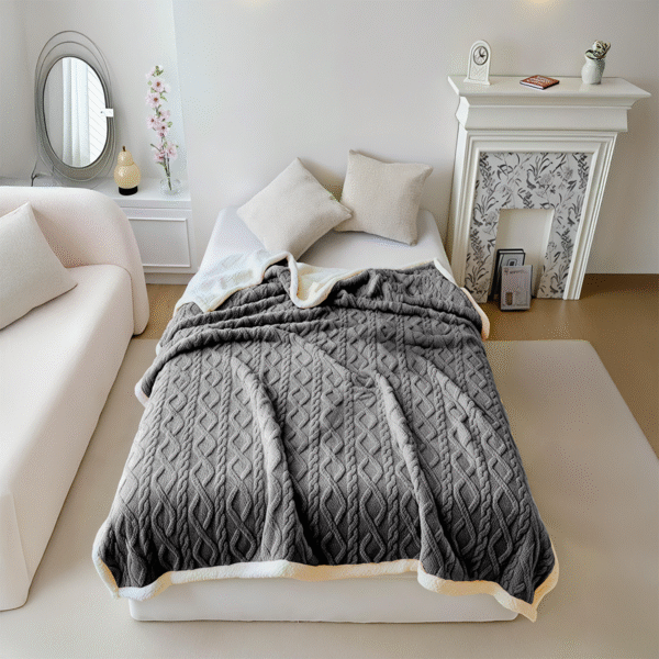 Cobertor Sobrecamero Jacquard Hera