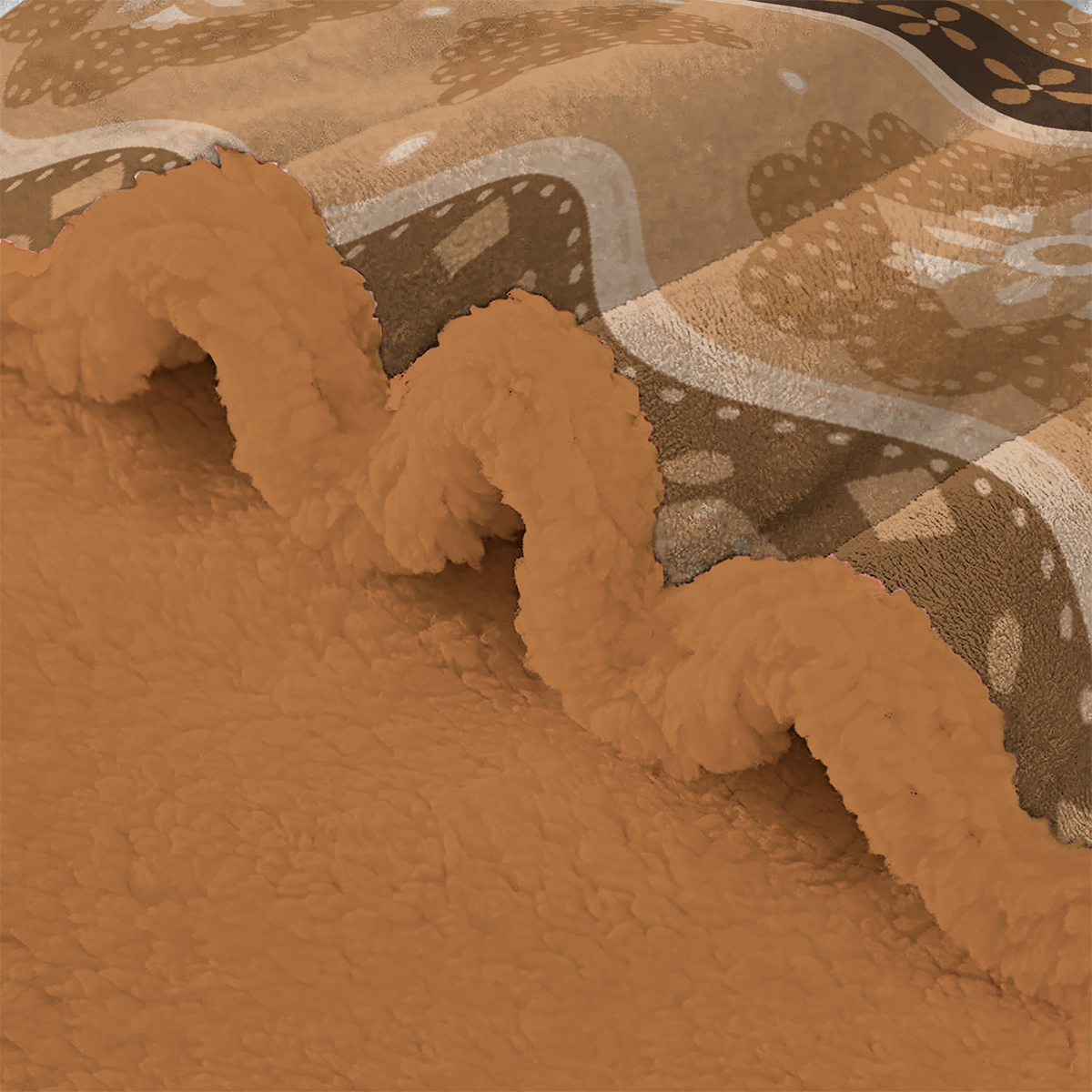 Cobertor Sobrecamero Ica - Imagen 3