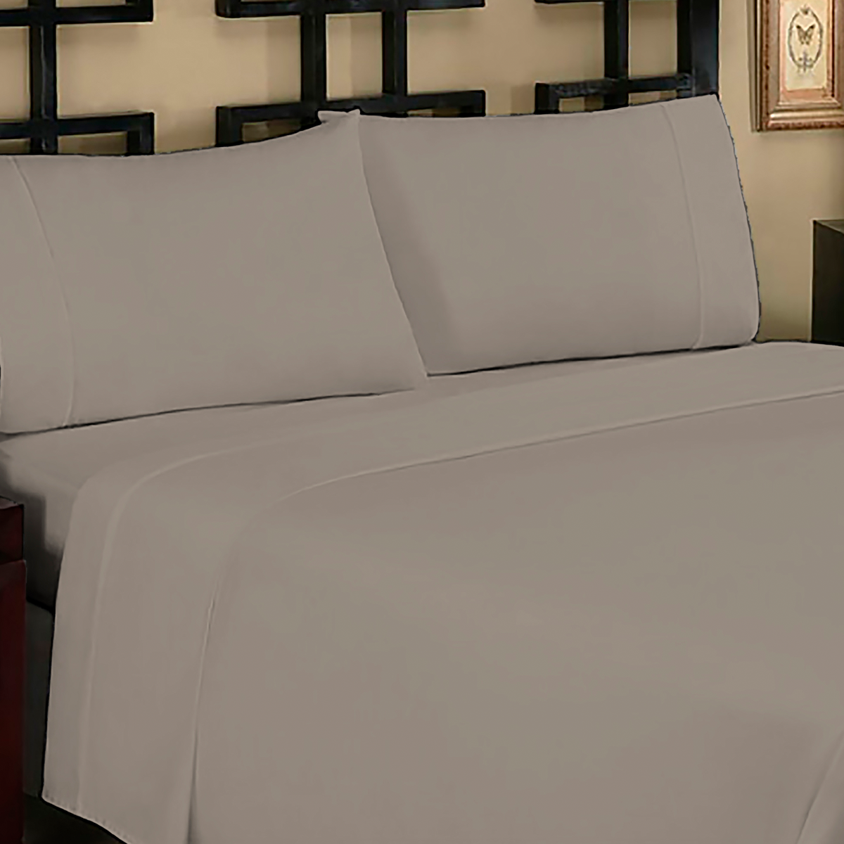 Sábanas Basics Kaki - Imagen 3