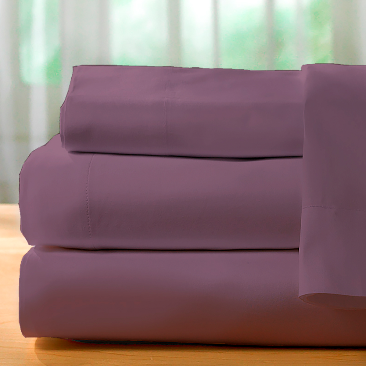 Sábanas Basics Mauve - Imagen 2