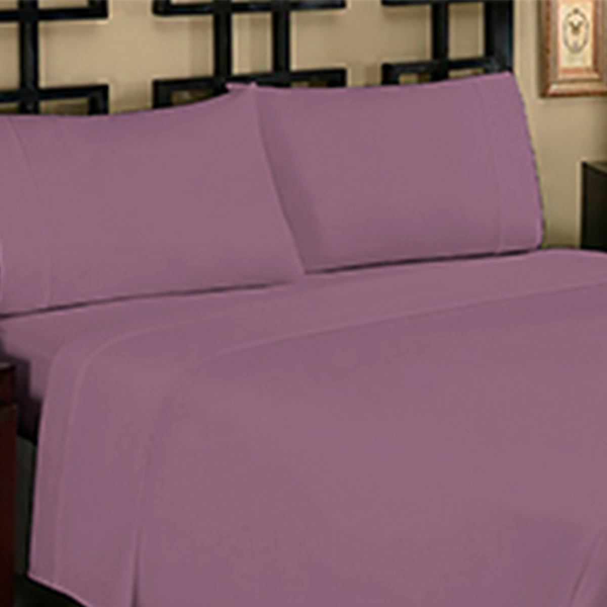 Sábanas Basics Mauve - Imagen 5