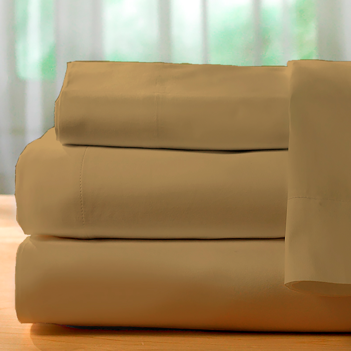 Sábanas Basics Mostaza - Imagen 2