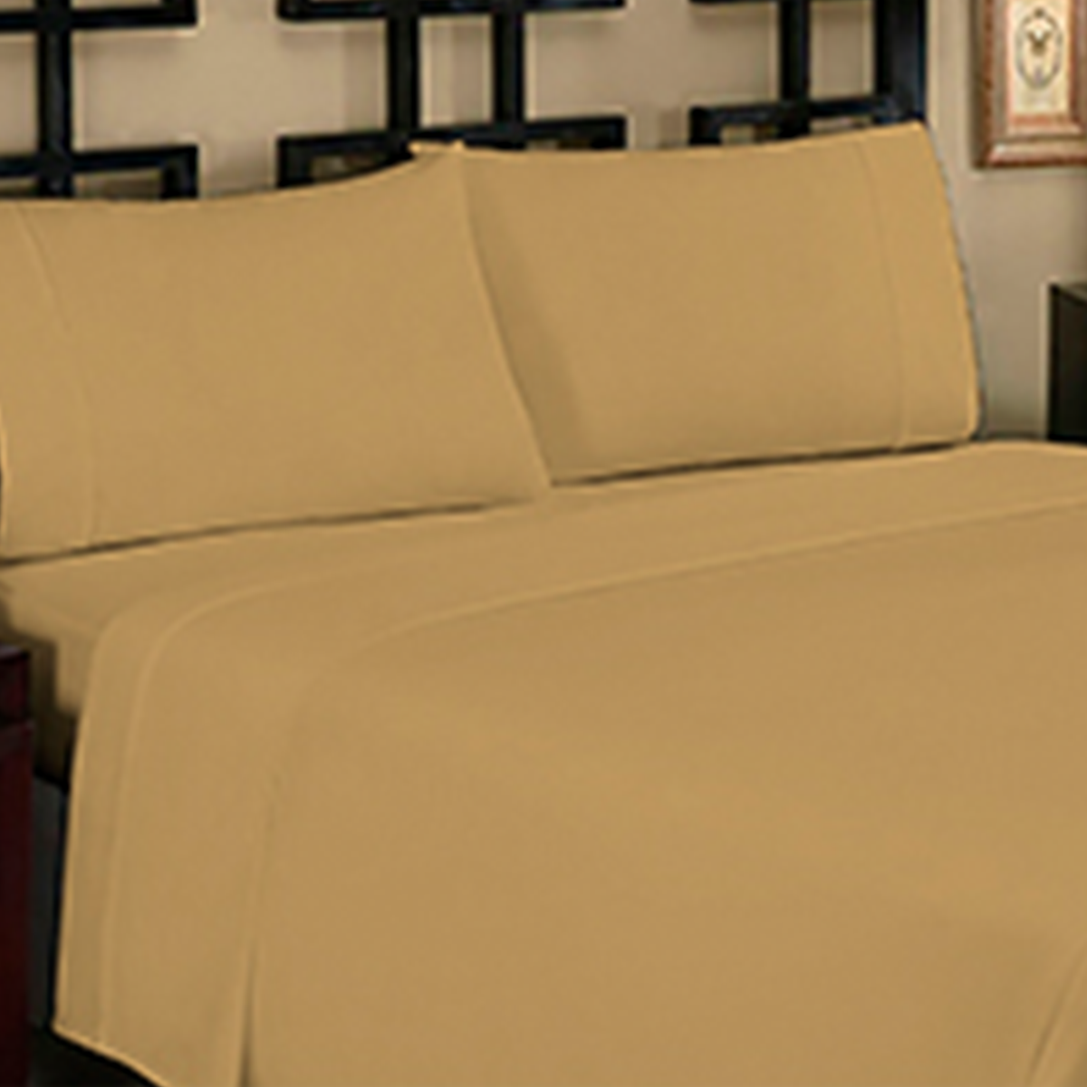 Sábanas Basics Mostaza - Imagen 5