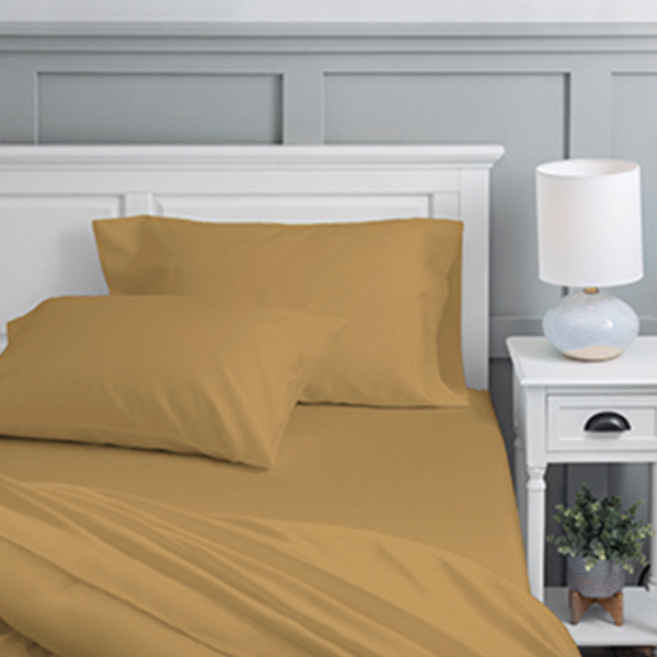 Sábanas Basics Mostaza