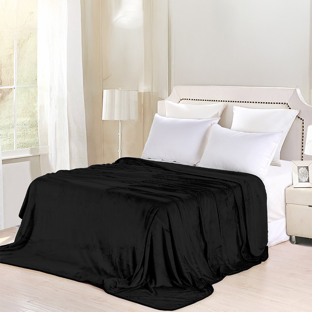 Cobertor Ligero Negro - Imagen 3