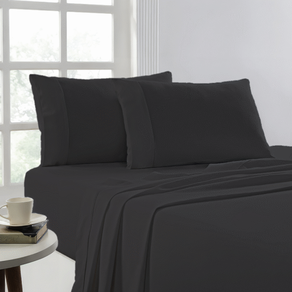 Sábanas Polyblanc Negro