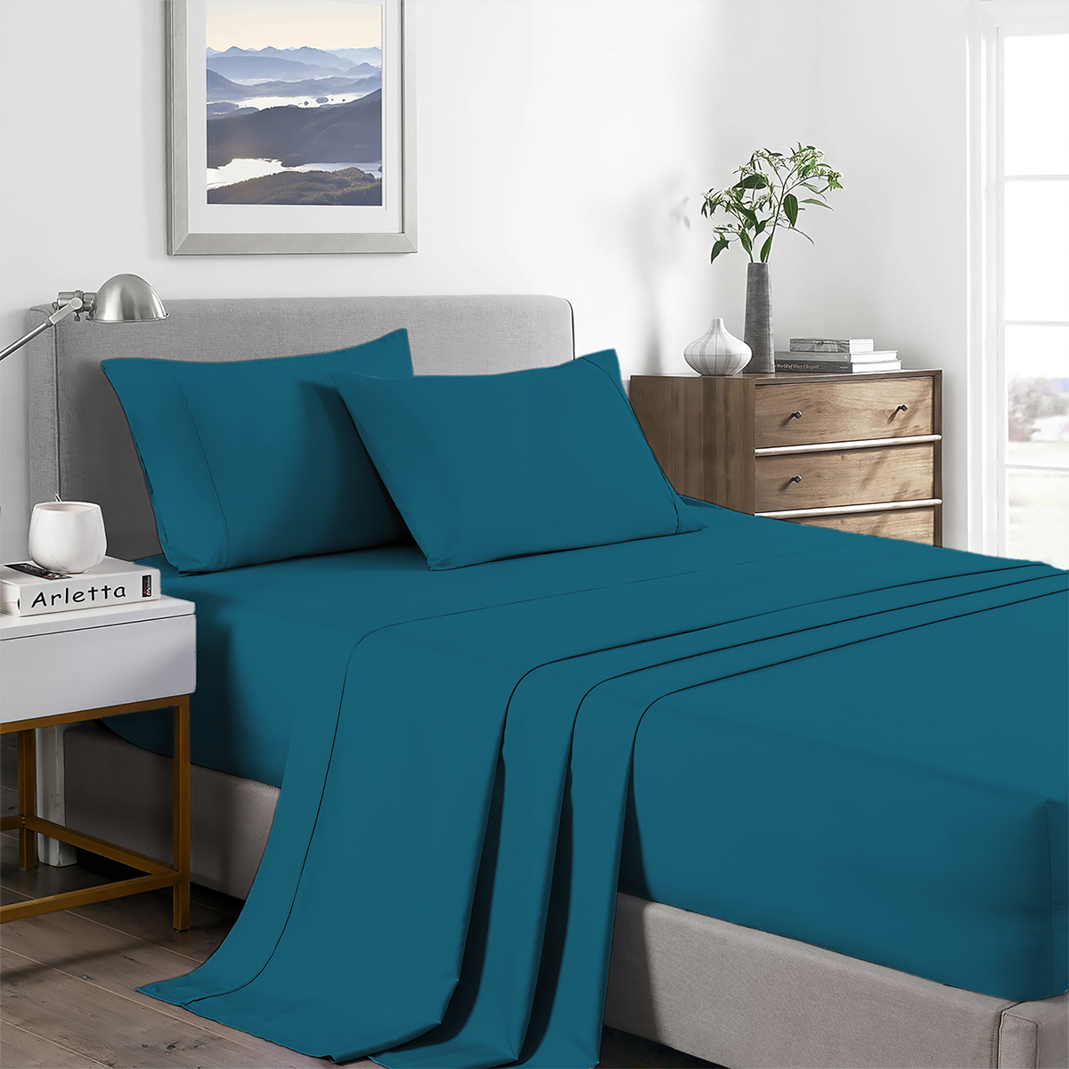 Sábanas Polyblanc Petróleo - Imagen 4