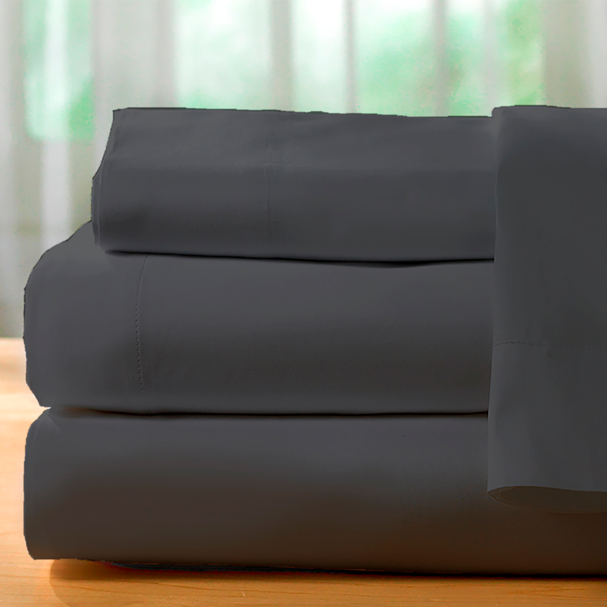 Sábanas Basics Plomo - Imagen 2