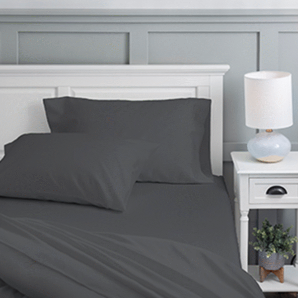 Sábanas Basics Plomo