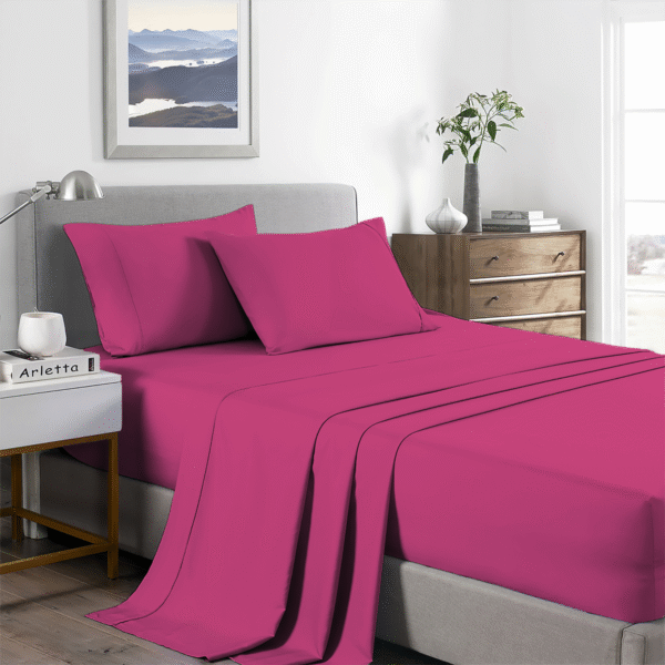 Sábanas Polyblanc Rosa