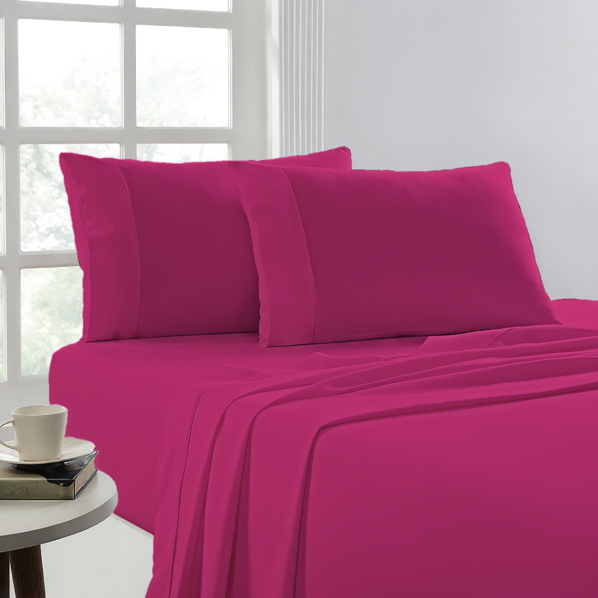 Sábanas Polyblanc Rosa - Imagen 4