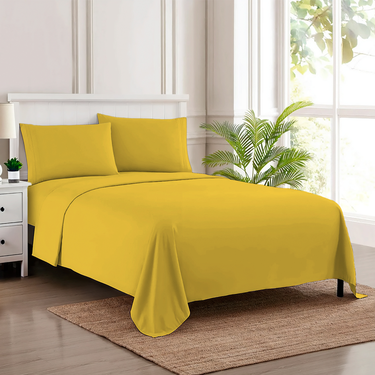 Sábanas Polyblanc Amarillo - Imagen 4