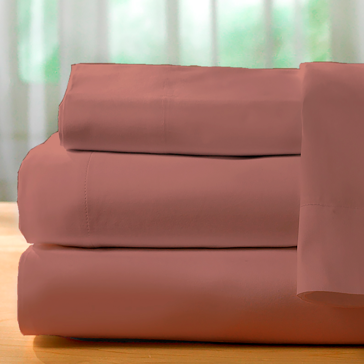 Sábanas Basics Salmón - Imagen 2