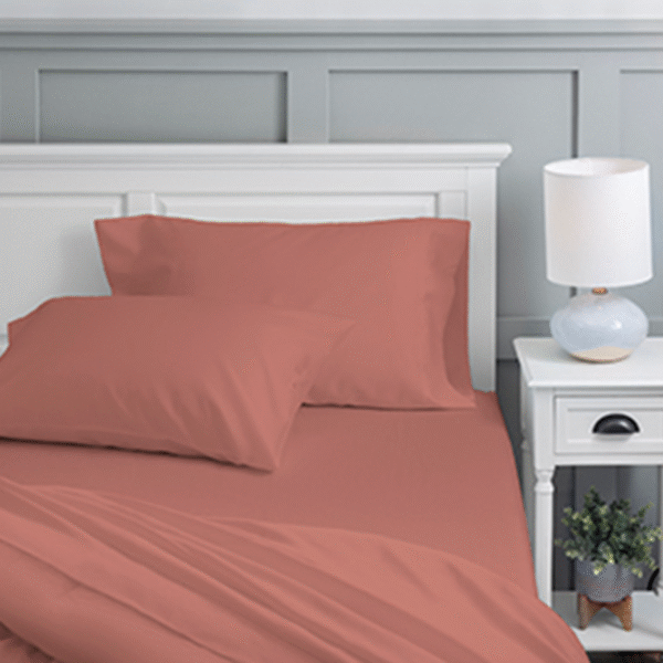 Sábanas Basics Salmón