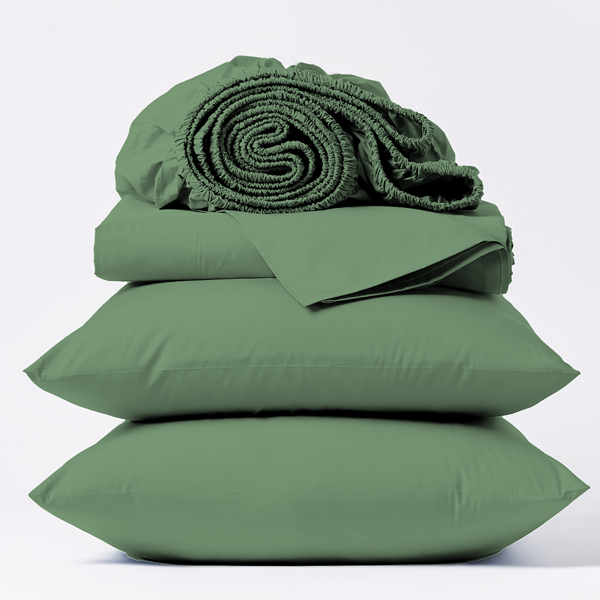 Sábanas Polyblanc Verde Aspen - Imagen 2