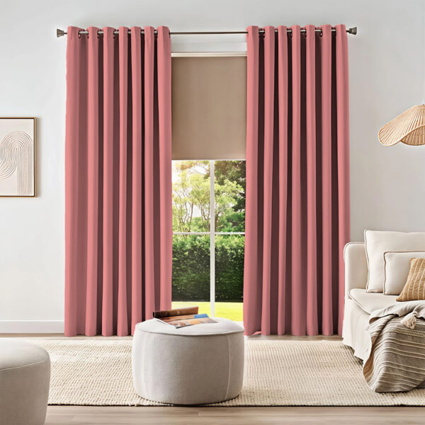 Cortina Blackout 100% Palo de Rosa