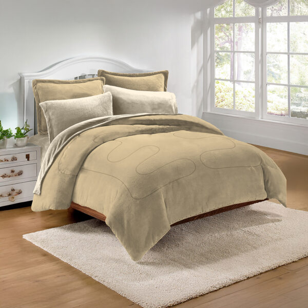 Cobertor Boreal Suede Camel