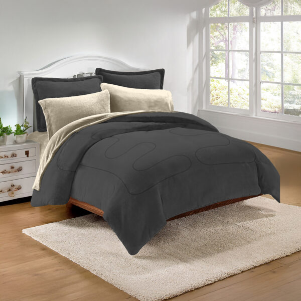 Cobertor Boreal Suede Gris