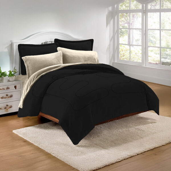 Cobertor Boreal Suede Negro