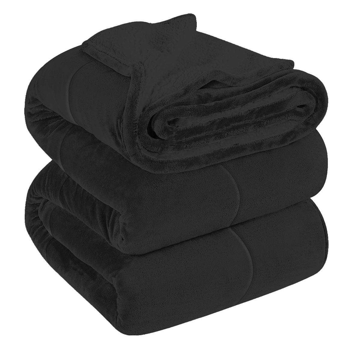 Cobertor Boreal Suede Negro - Imagen 2