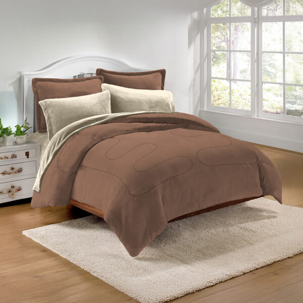 Cobertor Boreal Suede Tabaco