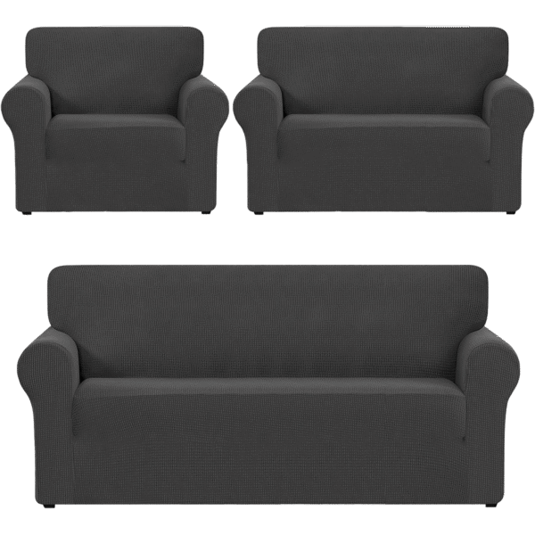 Cubresala Elástico Gris