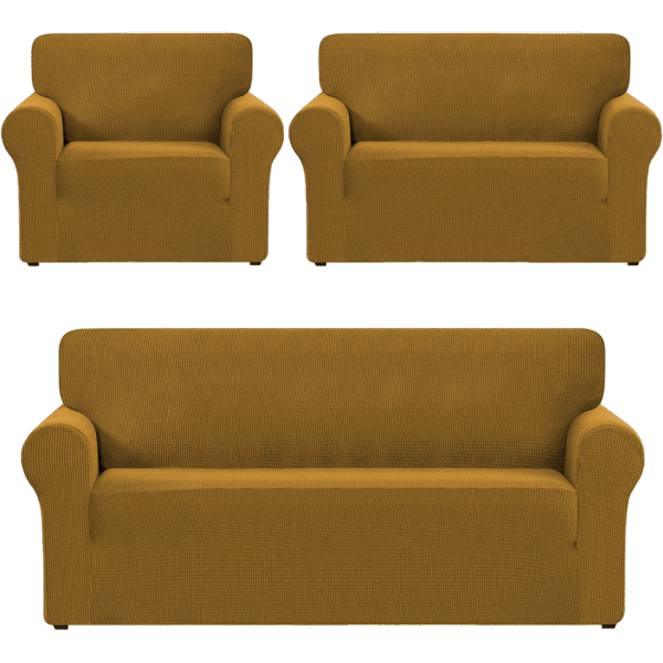 Cubresala Elástico Mostaza