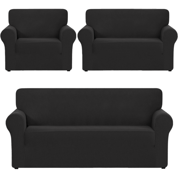 Cubresala Elástico Negro