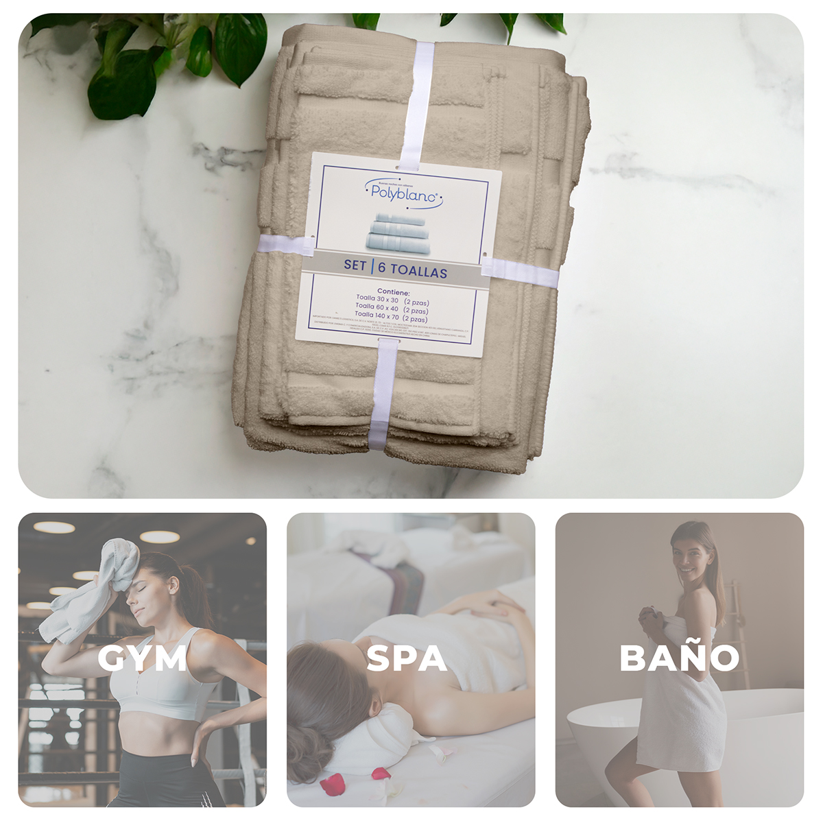 Toalla Kaki - Imagen 3