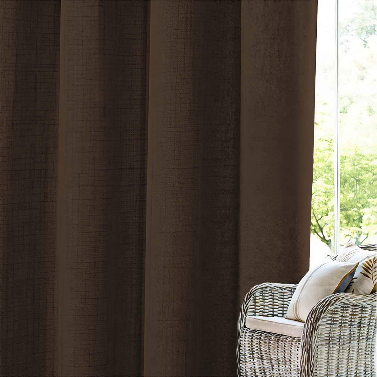 Cortina Lino Café - Imagen 6