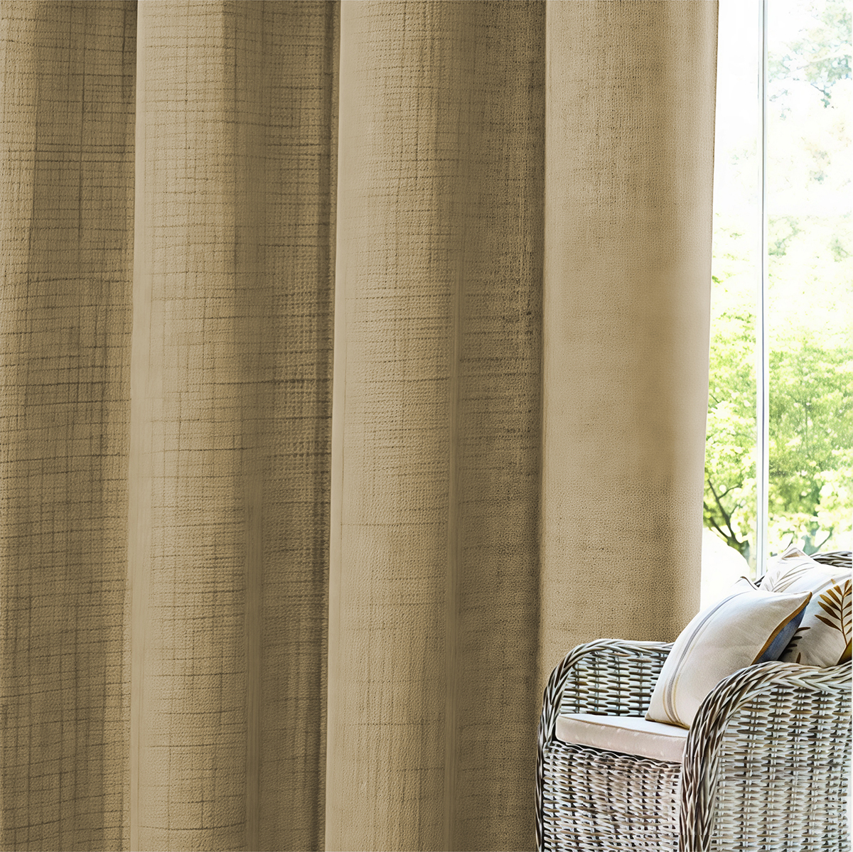 Cortina Lino Paja - Imagen 7