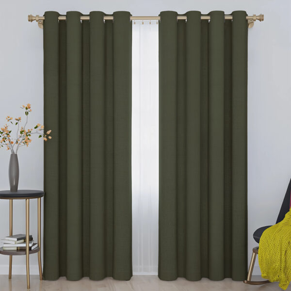 Cortina Lino Verde