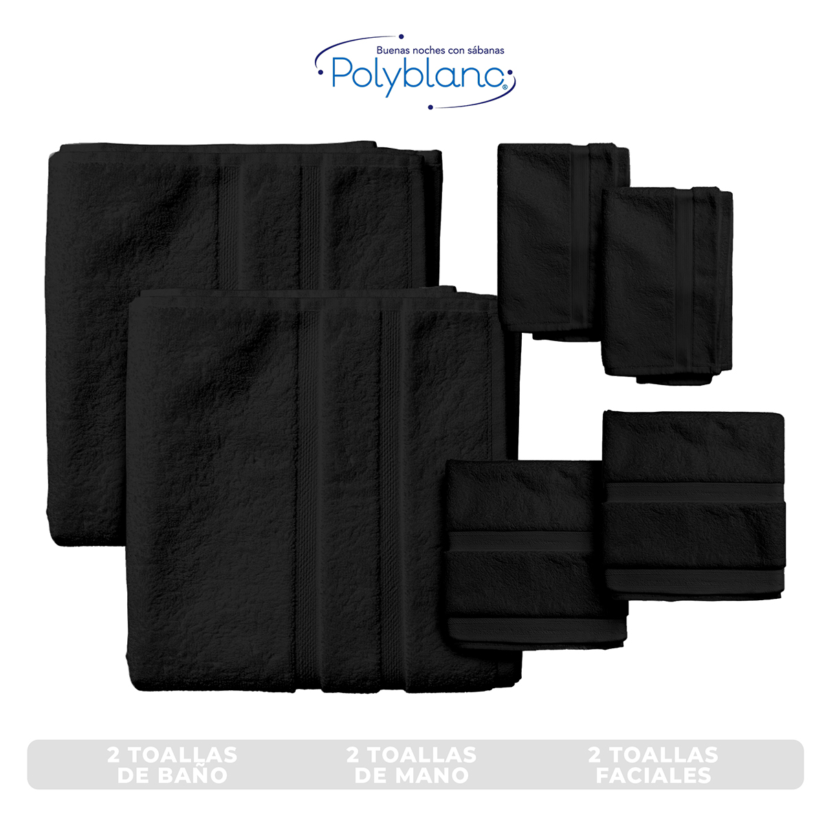 Toalla Negra - Imagen 3