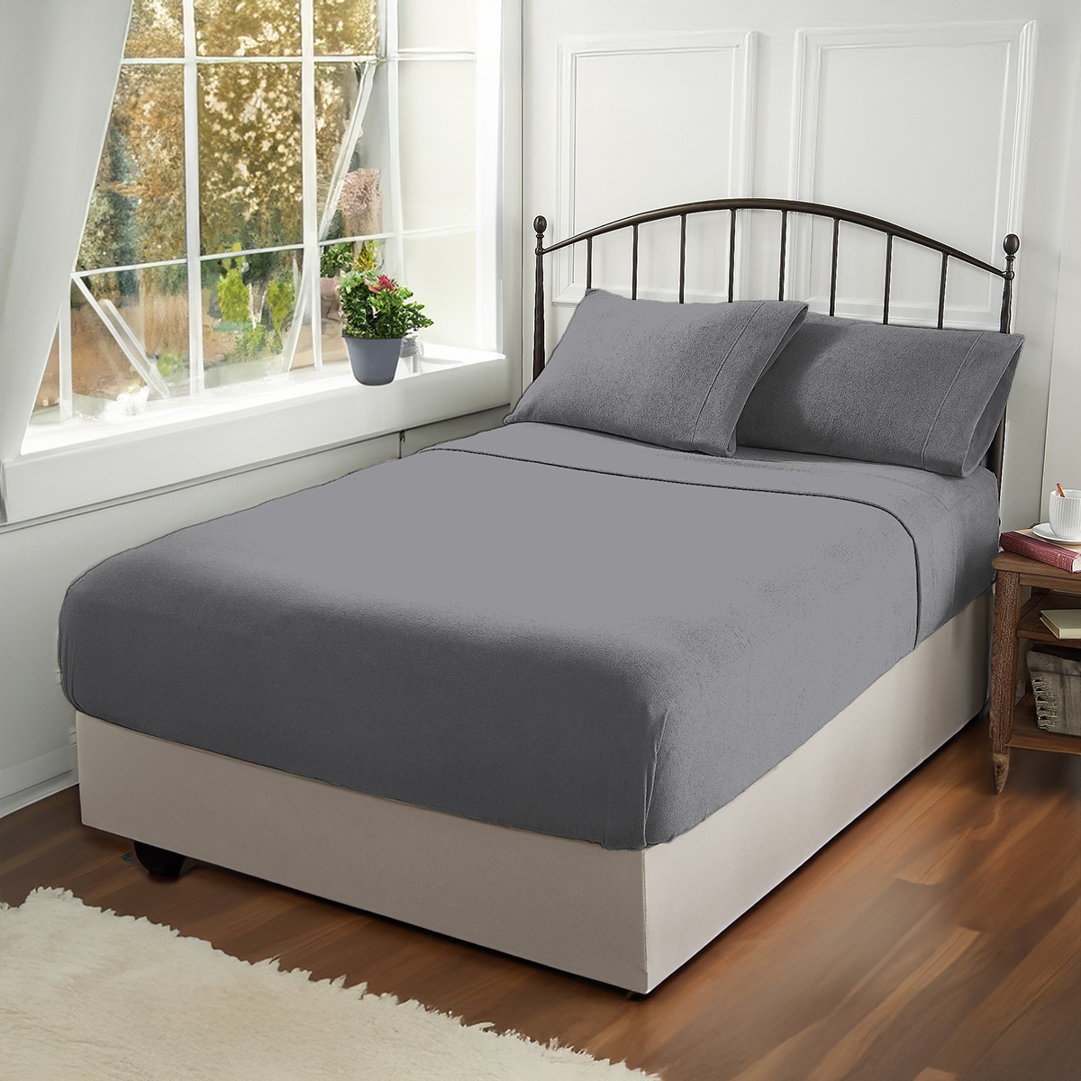 Sábanas Polar Gris - Imagen 4